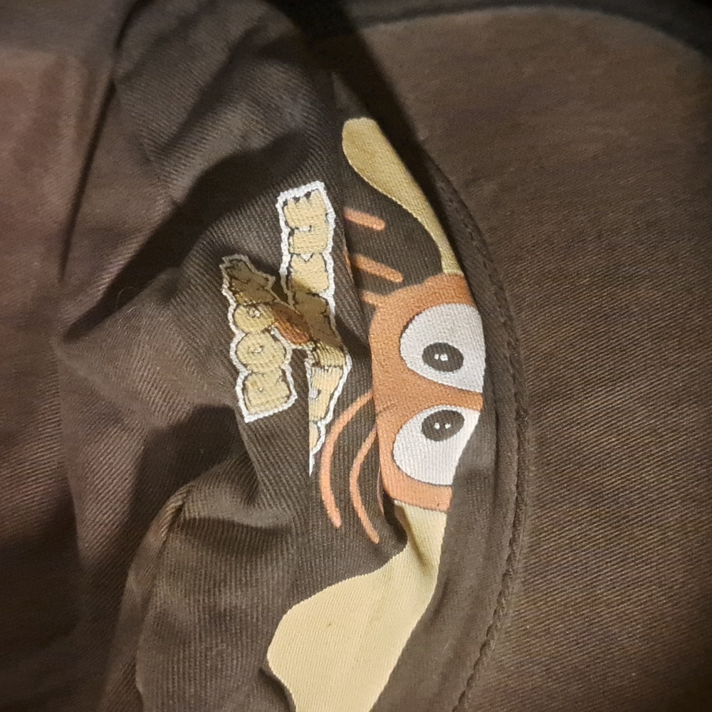 VINTAGE 1993 Rocky & Bullwinkle Taco Bell Hat in pre-hated condition